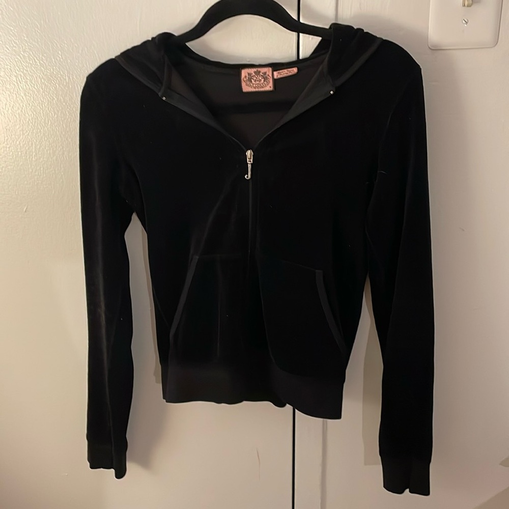 Y2K velour juicy hoodie